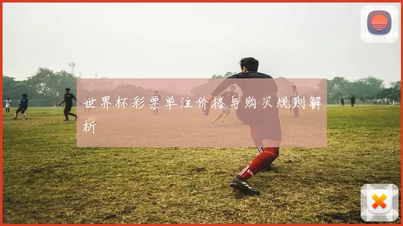 世界杯彩票单注价格与购买规则解析