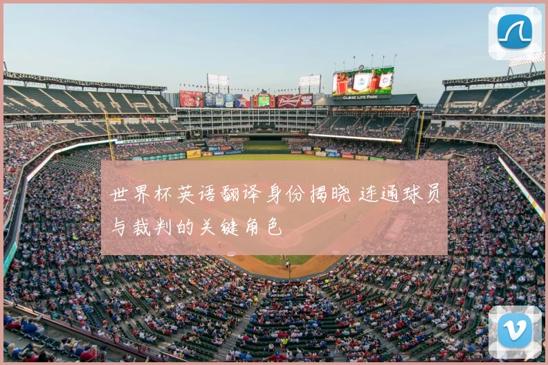 世界杯英语翻译身份揭晓 连通球员与裁判的关键角色