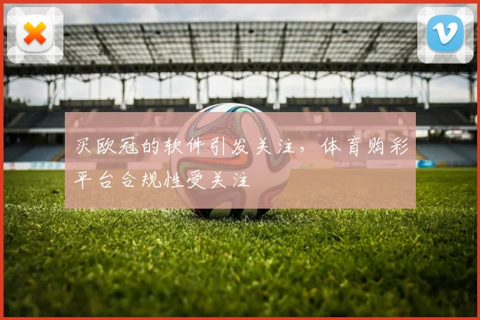 买欧冠的软件引发关注,体育购彩平台合规性受关注